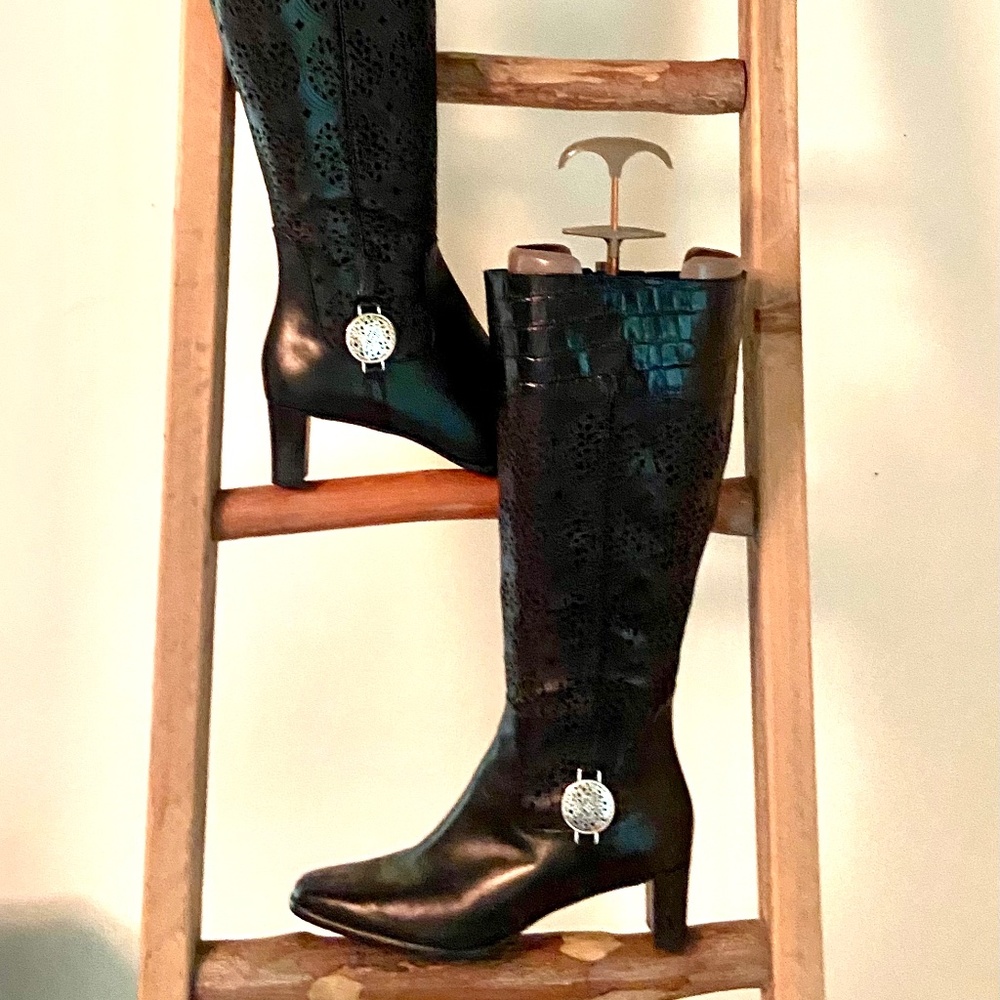 Black Brighton Boots